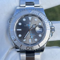 Rolex Yacht Master 40mm Platinum Bezel Reference 126622