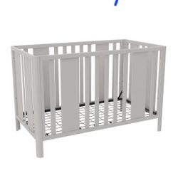 3 In 1 Crib, Grey