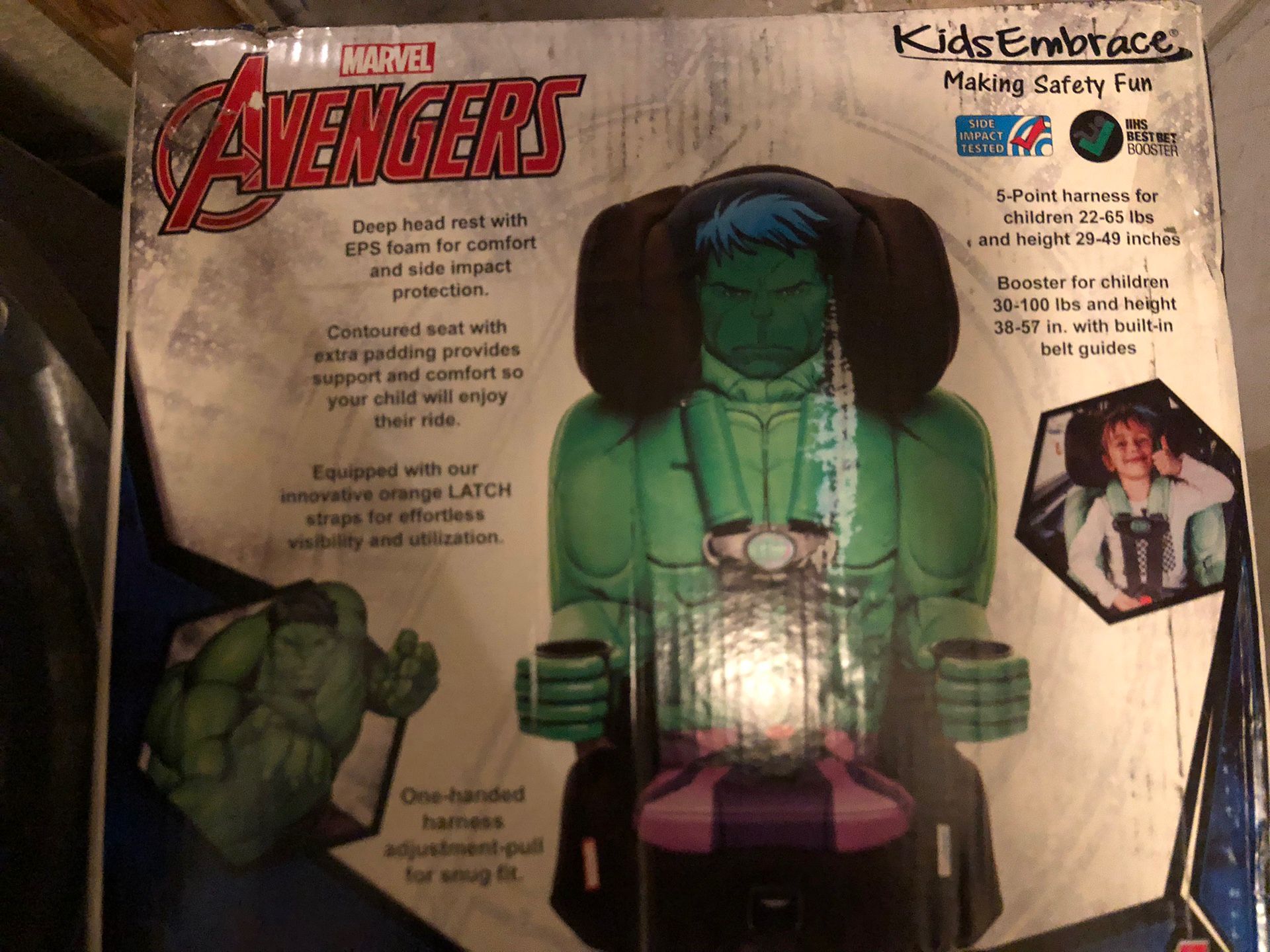Marvel Avengers Car Seat