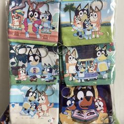 Bluey And Bingo Family Party Favors 12pc coin Coin bags