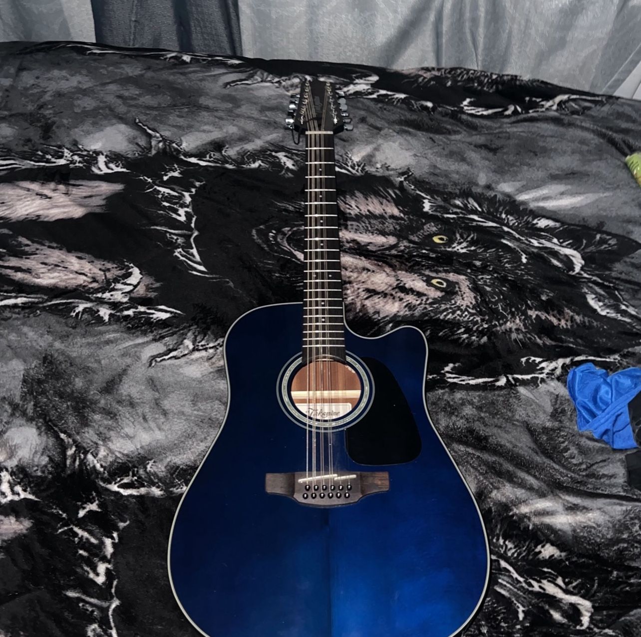 Takamine GD-30CE 12-String Acoustic-Electric Guitar Level 2 Deep Blue