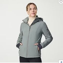 Free Country Womens Water Resistant Midweight Softshell Jacket