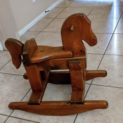 Handmade Children's Rocking Horse