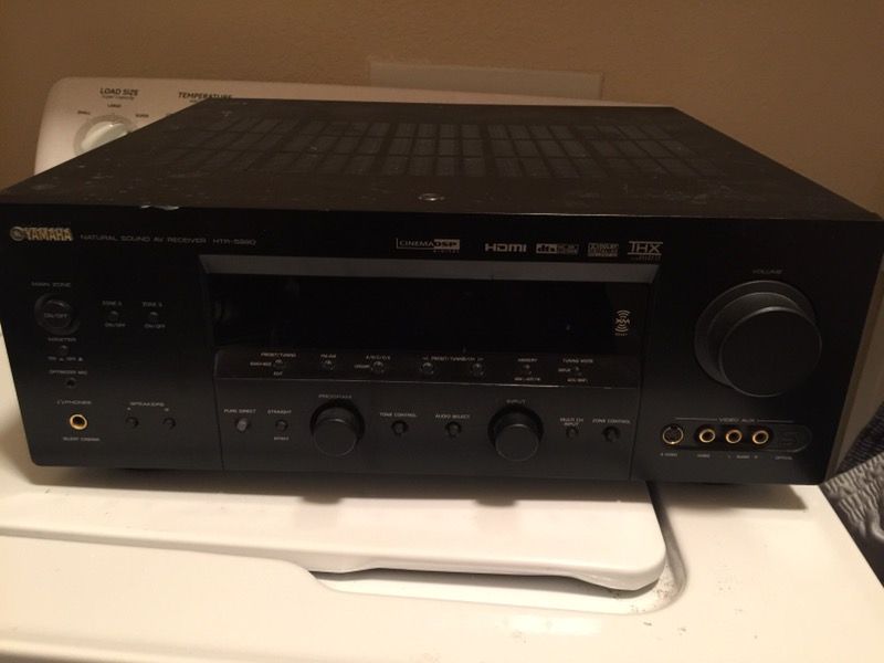 Yamaha HTR-5990. AV receiver