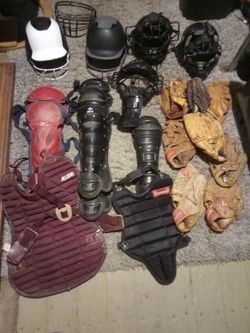 Baseball Equipment Lot