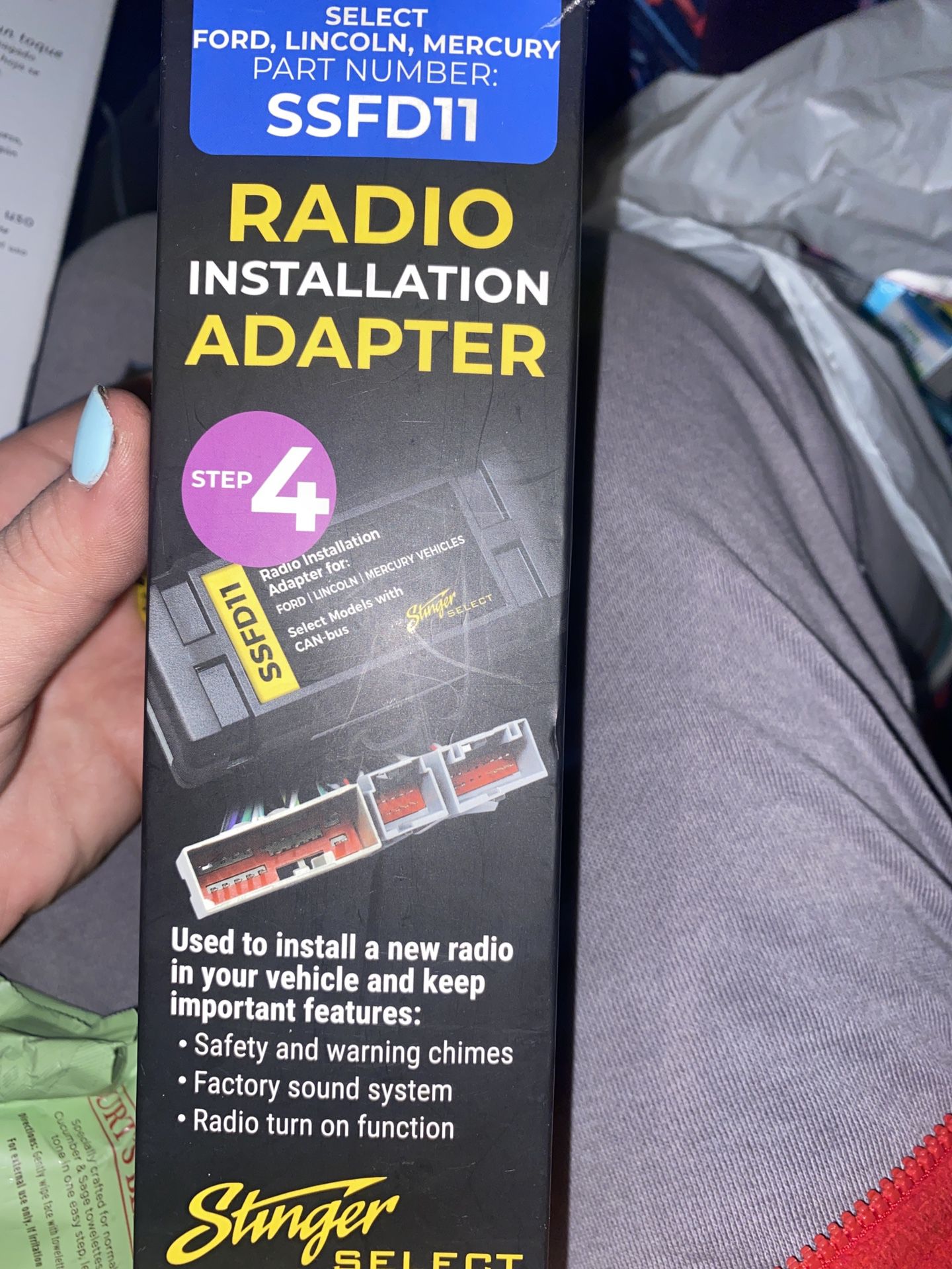 Stinger Radio Installation Adapter