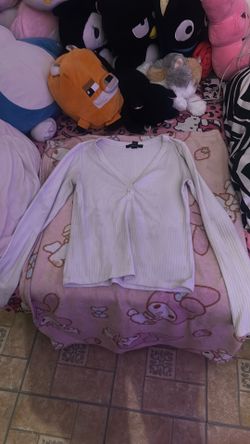 Forever 21 long white sleeve