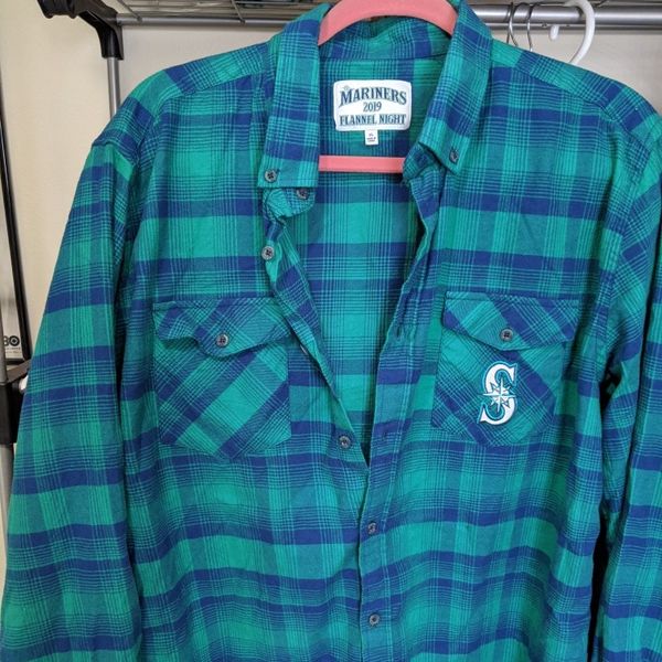 Seattle Mariners 2019 Flannel Night Shirt for Sale in Olympia, WA OfferUp