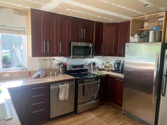 Kitchen cabinets