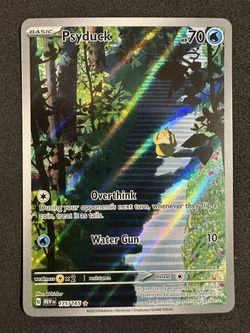 Pokemon Psyduck 175/165 Sv: Scarlet & Violet 151 Illustration Rare