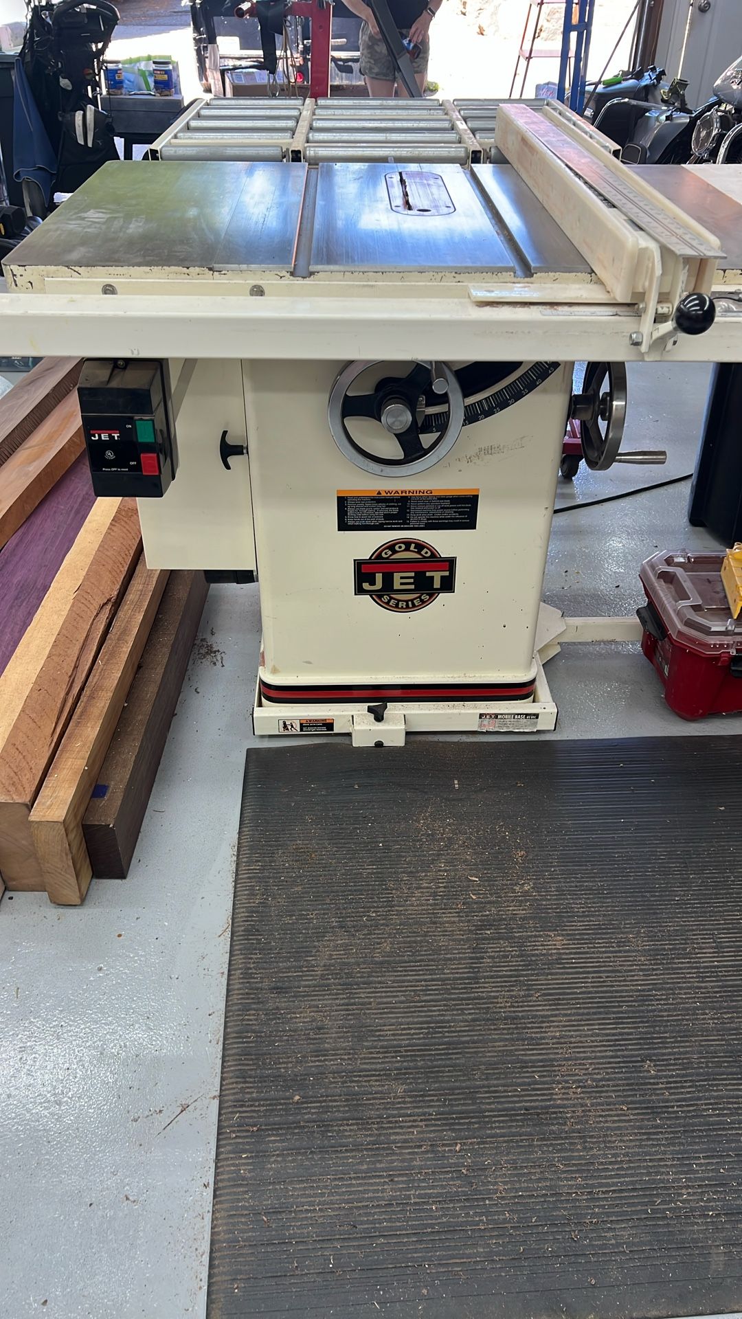 Jet 10” 3 HP tablesaw
