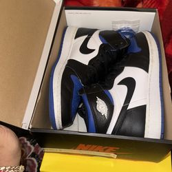 Jordan 1 Royal Toe Size 7y Gs