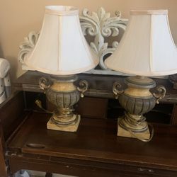 Pair Of Small Lamps