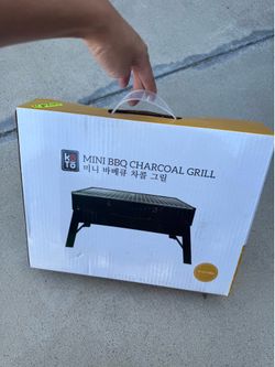 New mini bbq charcoal grill