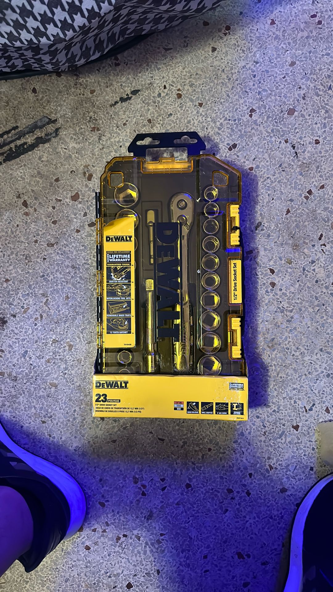 Dewalt 23 Piece 1/2 Drive Socket Set