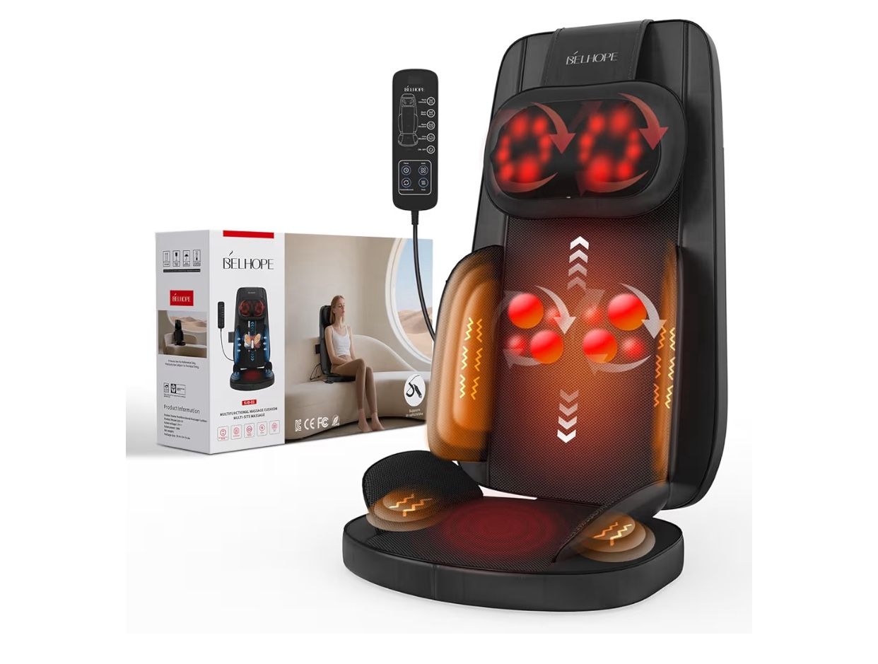 Shiatsu Neck and Back Massager with Heat