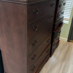 Wide Dresser, Tall Dresser & 2 Night Stands 