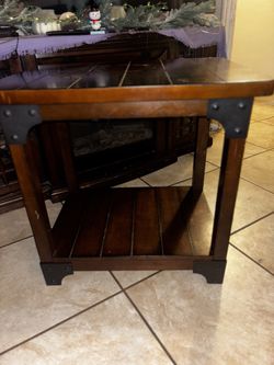 two side tables one coffee table (living room)