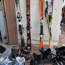 Skis  & Boots - Head, K2, Blizzard, Salomon, Teknica