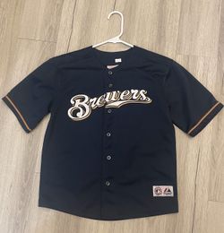 Milwaukee Brewers Majestic Baseball Jersey