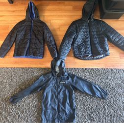 3 Kids Hooded Jackets