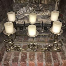 Brass Decorative Fireplace Insert