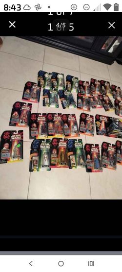 Brand New Star Wars figures!! There are 38!