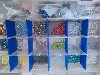 Semi precious chips and crystals
