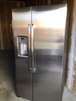 GE Side by Side Refrigerator (semi new)