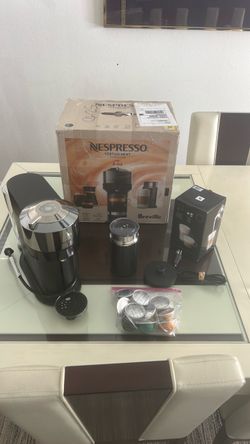 Breville - Nespresso Vertuo Next & Aerocino 3