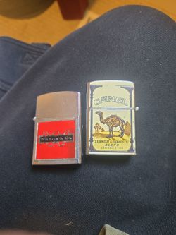 Zippo lighters camel & wilson&co