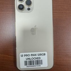 12 Pro Max 128GB UNLOCKED 