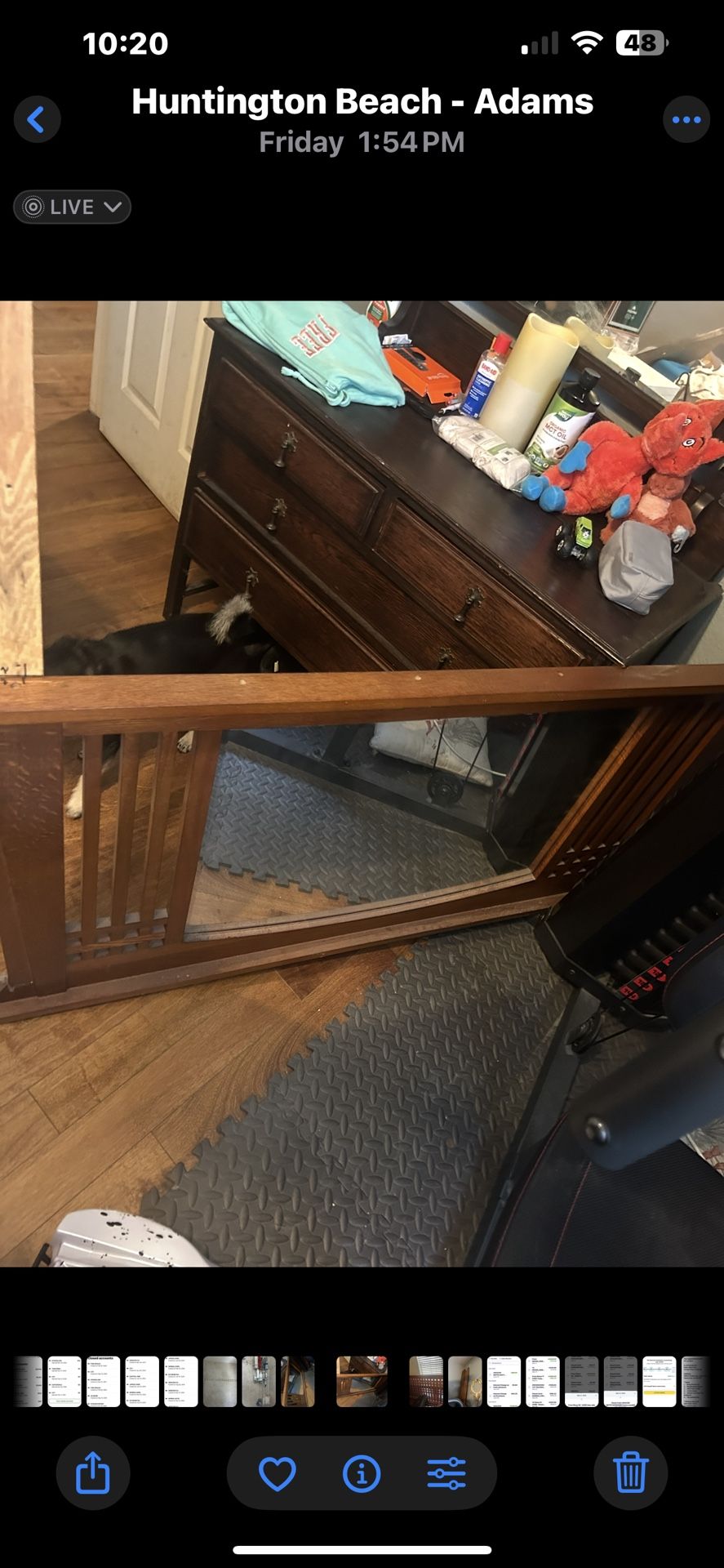MIRROR FOR DRESSER & BED FRAME
