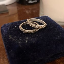 Sterling Silver Rings Two 