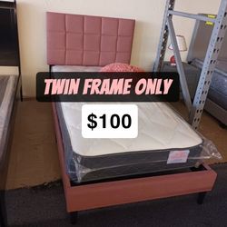 Twin bed frame / mattress sold separately