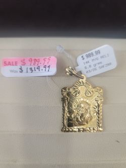 Men's Jesus charm
