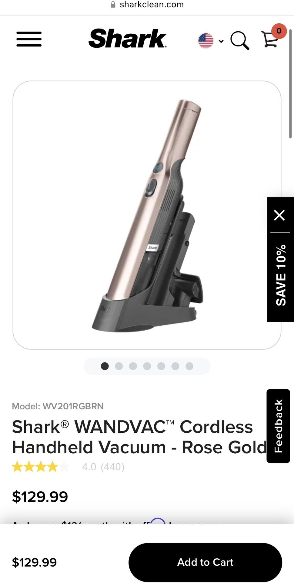 Brand New Shark WANDVAC Cordless Vacuum