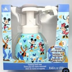 Disney Parks Mickey Mouse Shape Foam Hand Soap Dispenser Brand New
