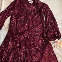 Girl Dress 11-12 Years…Shine…new