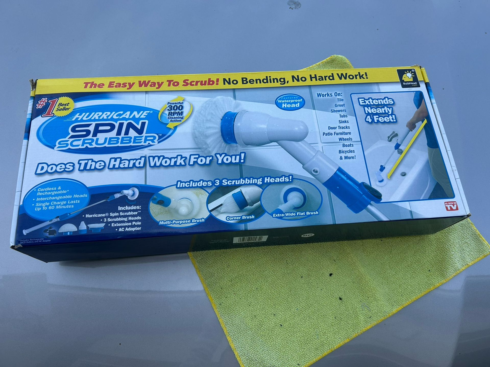 Hurricane Spin Scrubber