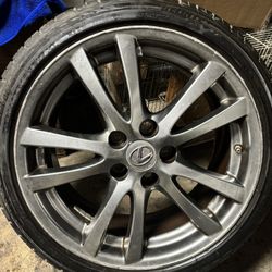 Tire And Rim For a Lexus $100