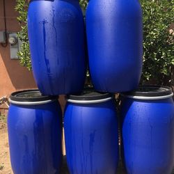 Blue Beautiful Barrels 