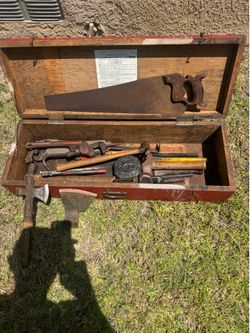 Vintage toolbox