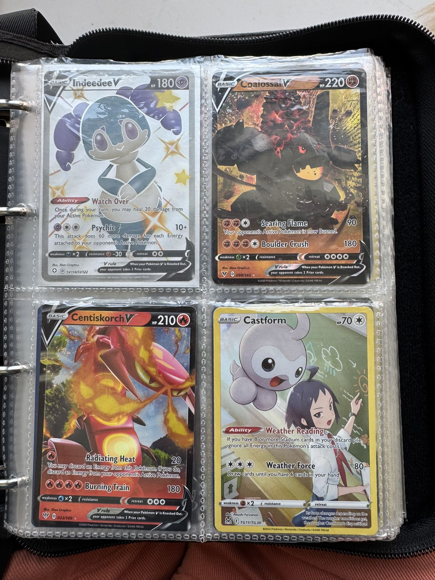 Selling Small Binder Collection Of Pokemon Cards