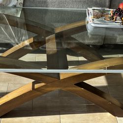 Glass Top Table