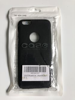 iPhone 6/6s TPU finish case - Black