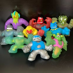 Goo Jit Zu Lot Of 9 Used