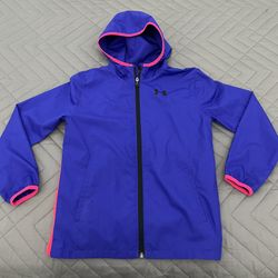 Girls Rain Jacket Size M