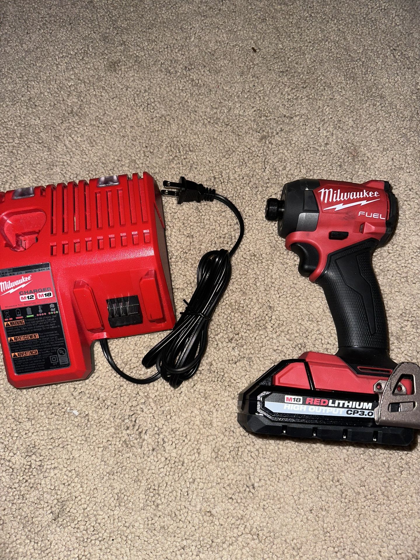 M18 Impact, Battery And Charger