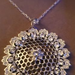 Nolan Miller 23"-26" CZ 2" Pendant